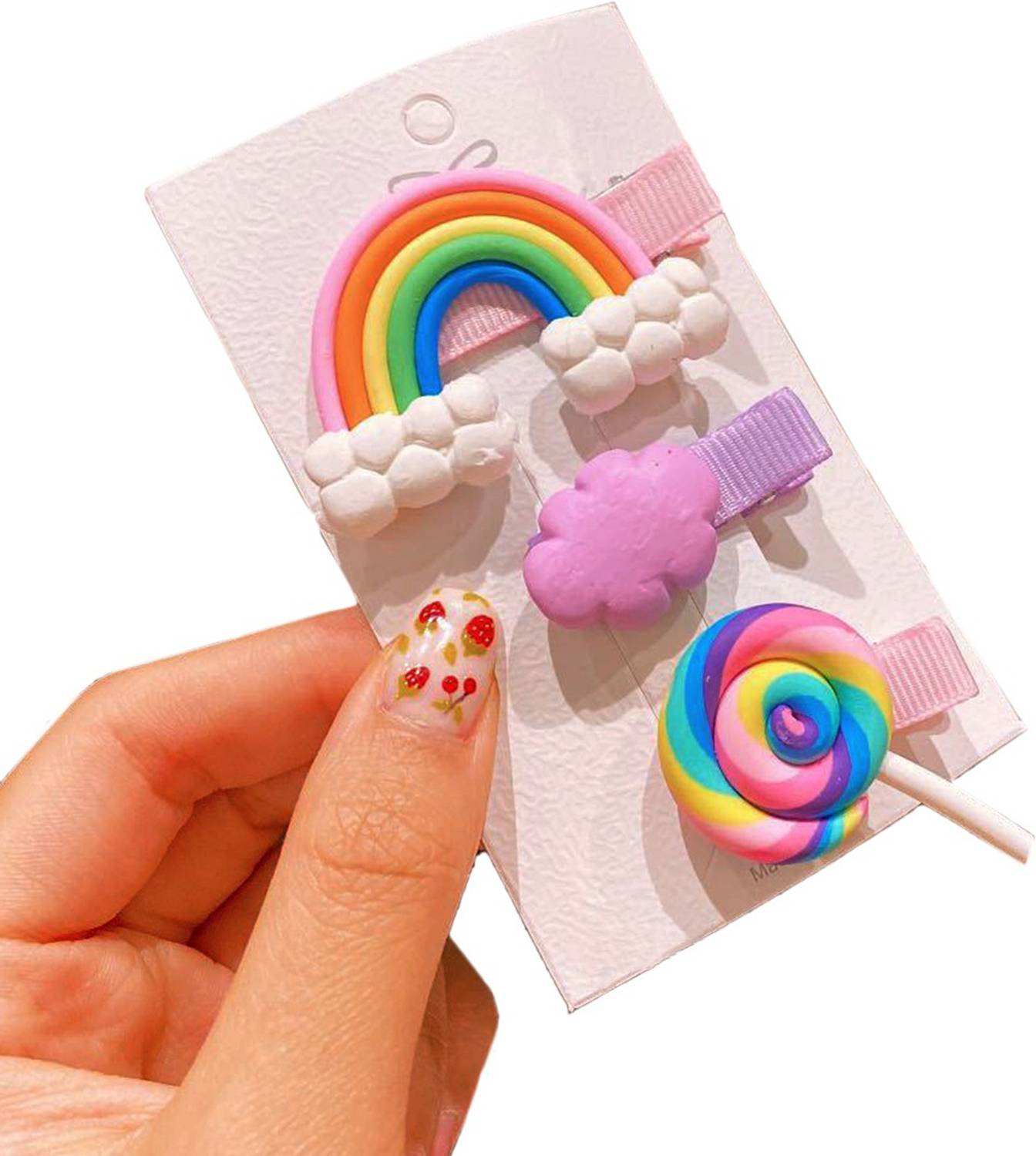 BABYMOON 3Pcs Set Mix Hairpins Hairband for Girls Princess Hair Accessories Hair Clip