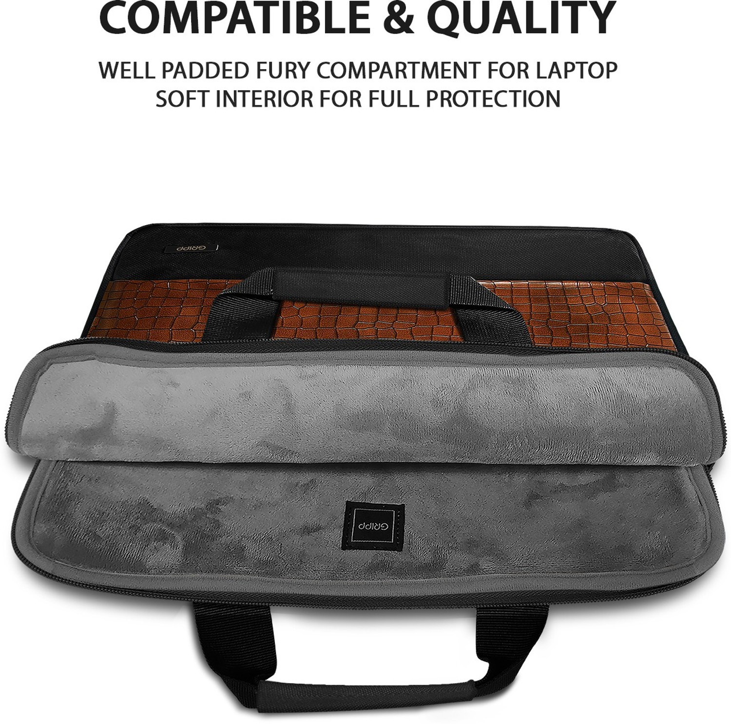 Image of Gripp Men Brown Messenger Bag