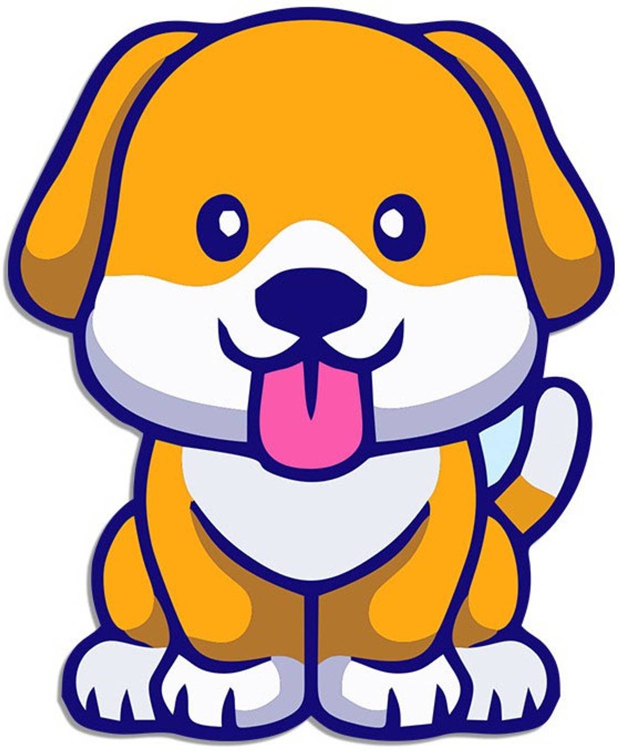Artvibes Wooden Fridge Magnet Puppy Decorative Item for Refrigerator|Almirah|(RM_7058NN) Fridge Magnet Pack of 1