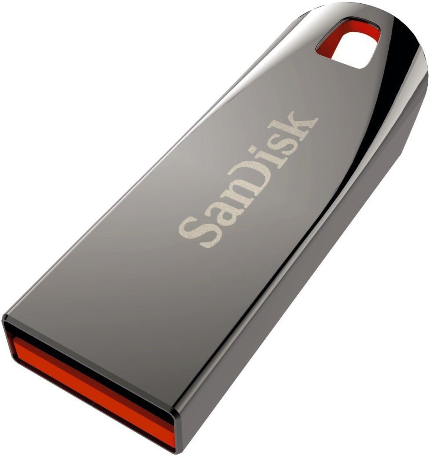 Image of SanDisk SDCZ71-016G-I35 / Cruzer Force 16 GB Pen Drive Compatible with Desktop Computer, Tablet, Audio Player, Laptop USB 2.0 Metal Case