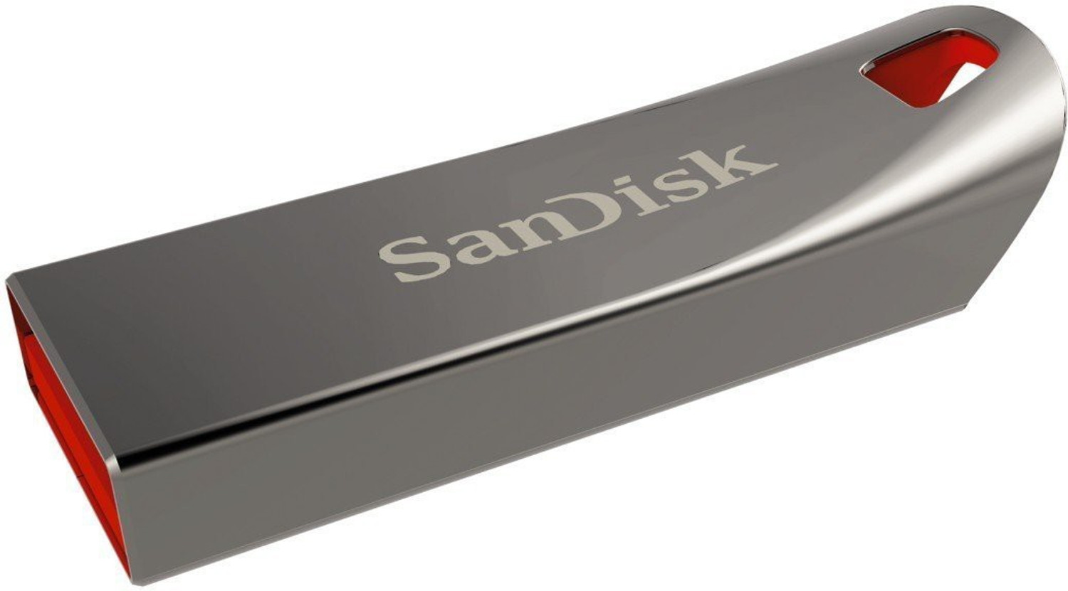 Image of SanDisk SDCZ71-016G-I35 / Cruzer Force 16 GB Pen Drive Compatible with Desktop Computer, Tablet, Audio Player, Laptop USB 2.0 Metal Case