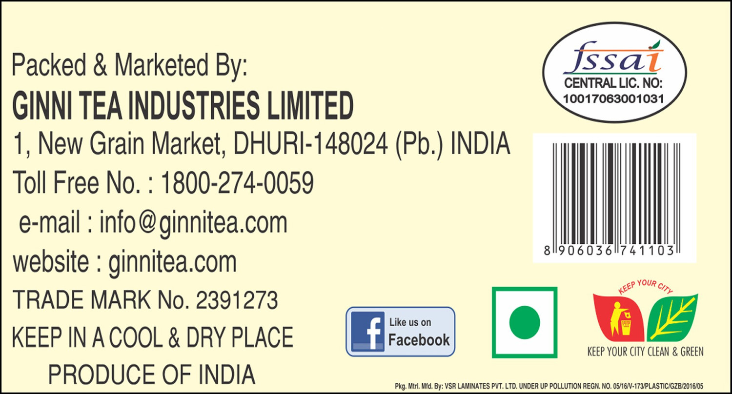 Image of GINNI Dilkhush Tea Pouch