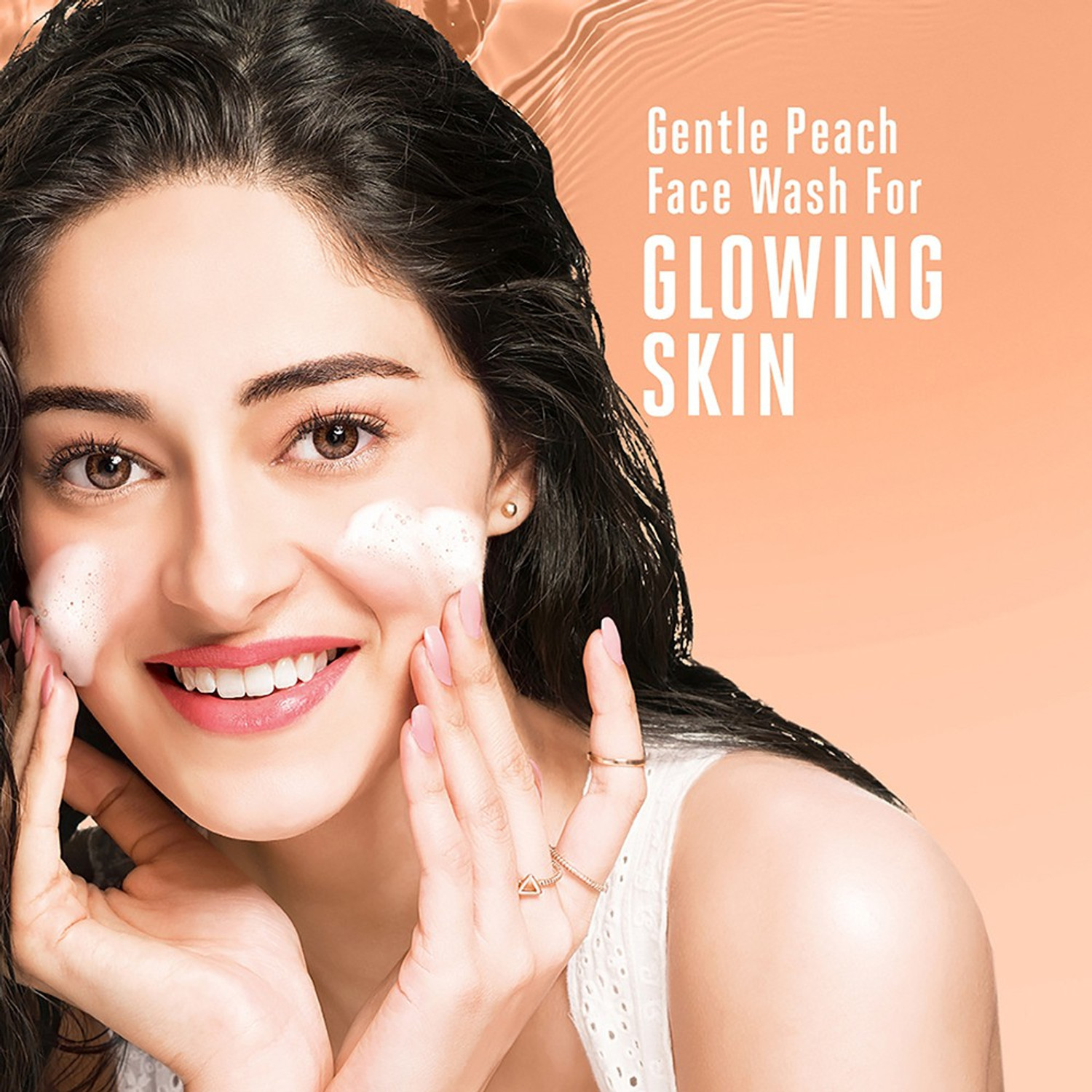 Image of Lakme Blush and Glow Peach Extracts Gel Face Wash