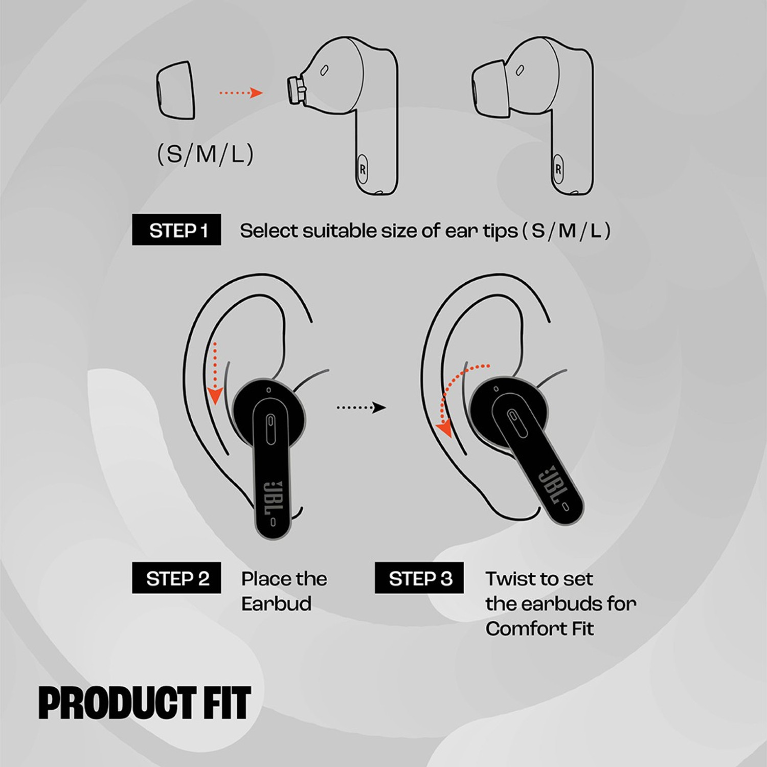 Image of JBL Tune 230NC TWS, Active Noise Cancellation, 40Hr Playtime, App & Speed Charge Bluetooth