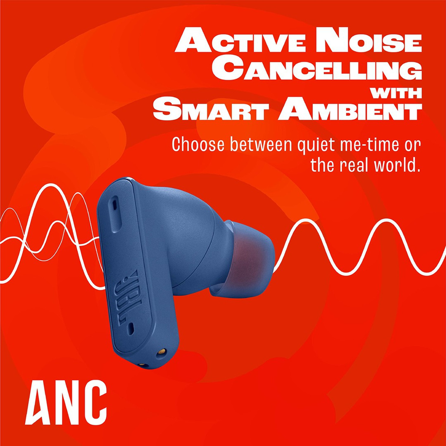 Image of JBL Tune 230NC TWS, Active Noise Cancellation, 40Hr Playtime, App & Speed Charge Bluetooth