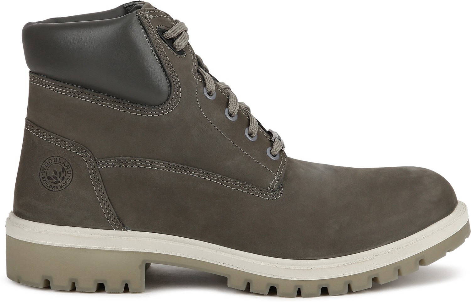 Image of WOODLAND Outdoor Durable Comfortable Everyday High Ankle Boots For Men