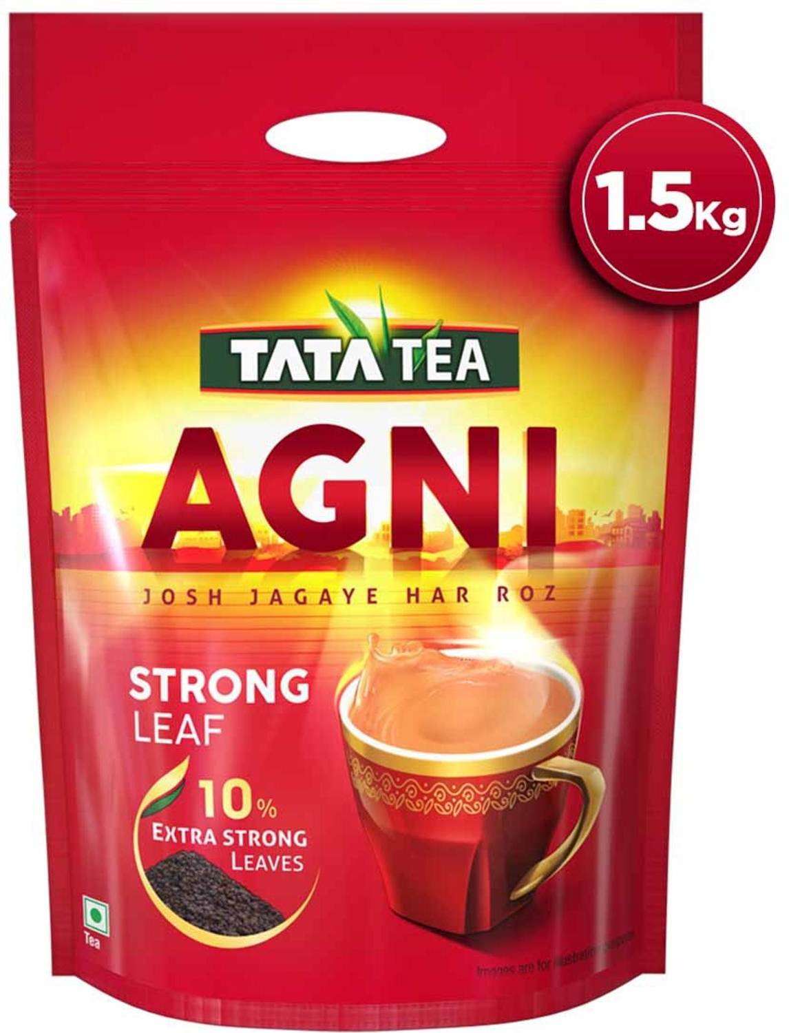 Tata Tea Agni Strong Leaf Black Tea 1.5 kg - Image 2