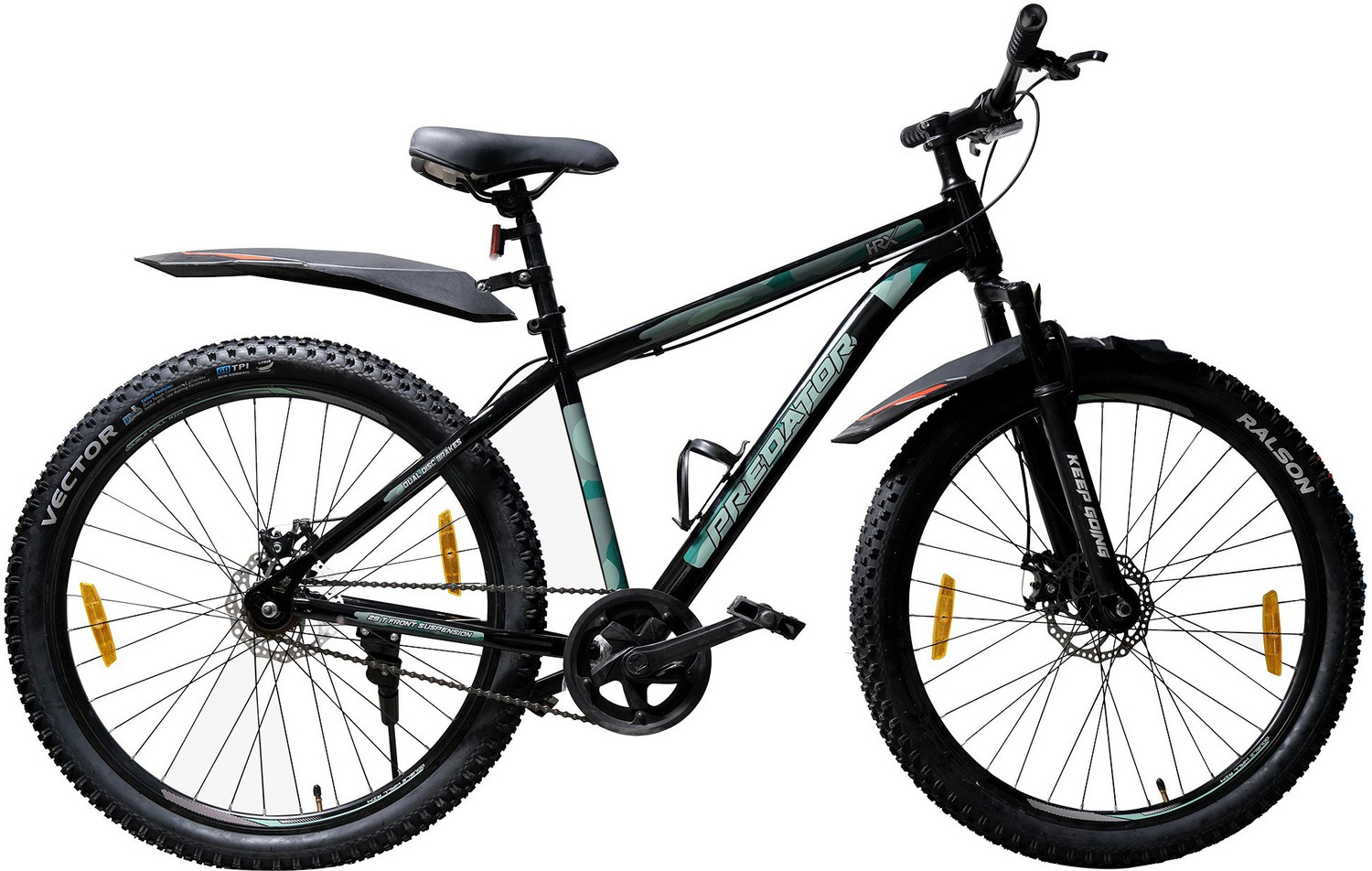 Image of HRX Predator with Front Suspension and Dual Disc Brakes 85% Assembled 29 T (inch) Mountain Cycle