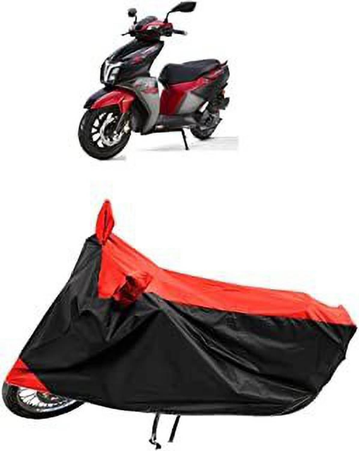APNEK Two Wheeler Cover for TVS