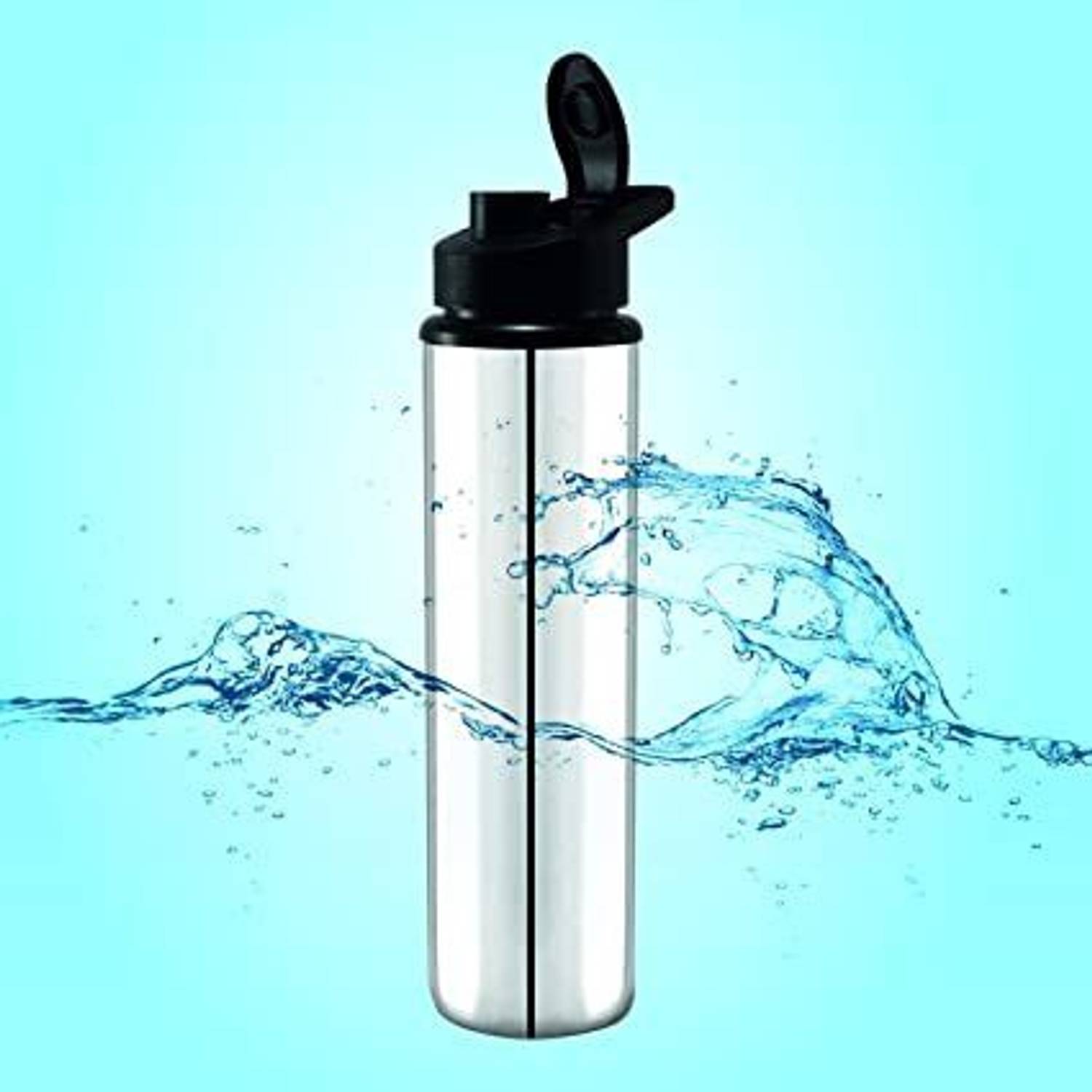 ATROCK Stainless Steel Fridge 900 ml Steel Bottle