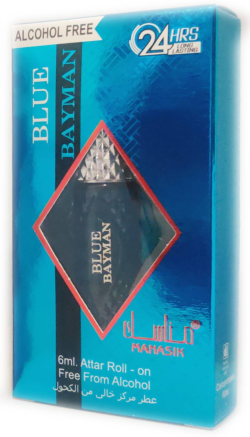 Manasik Blue Bayman 6ml Attar Roll On - Image 3