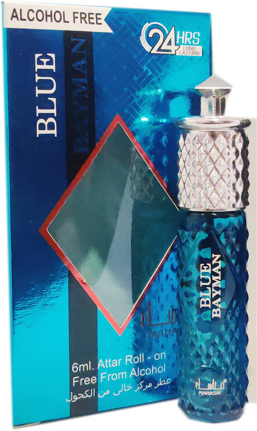Manasik Blue Bayman 6ml Attar Roll On - Image 1