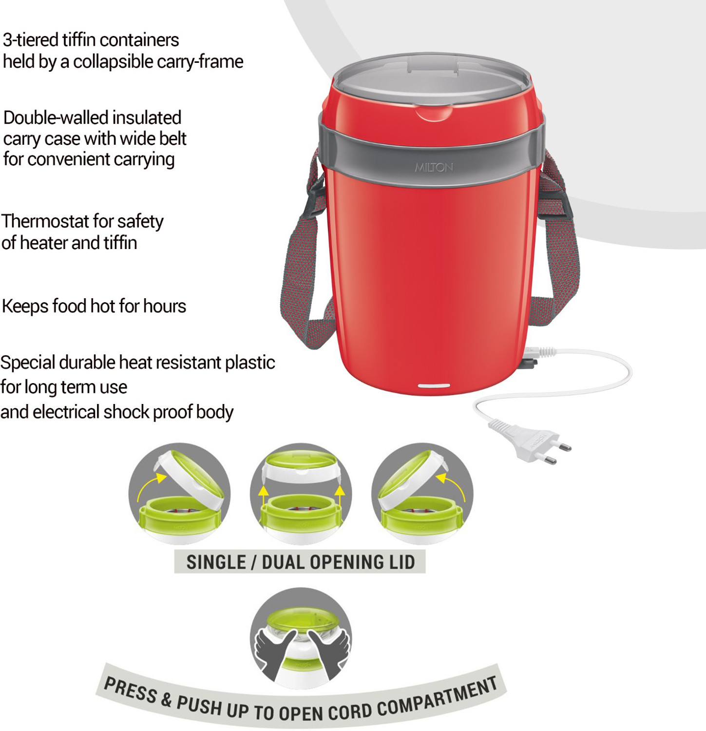 Image of MILTON 1440 ml 4 Compartments