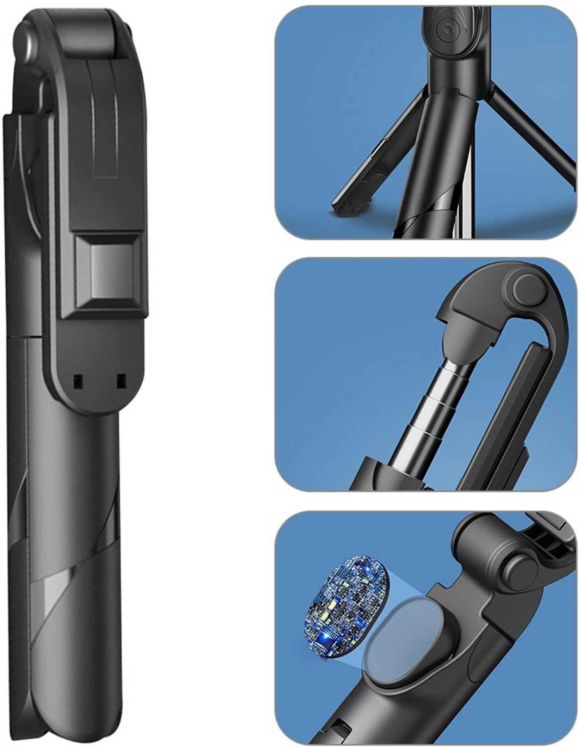Image of SOJUBA Mini Tripod Stand for Smartphones Bluetooth Selfie Stick mono-pod Mobile Holder