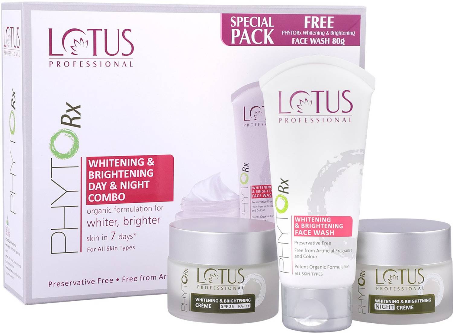Lotus Professional PhytoRx Whitening & Brightening Skin Care Comb