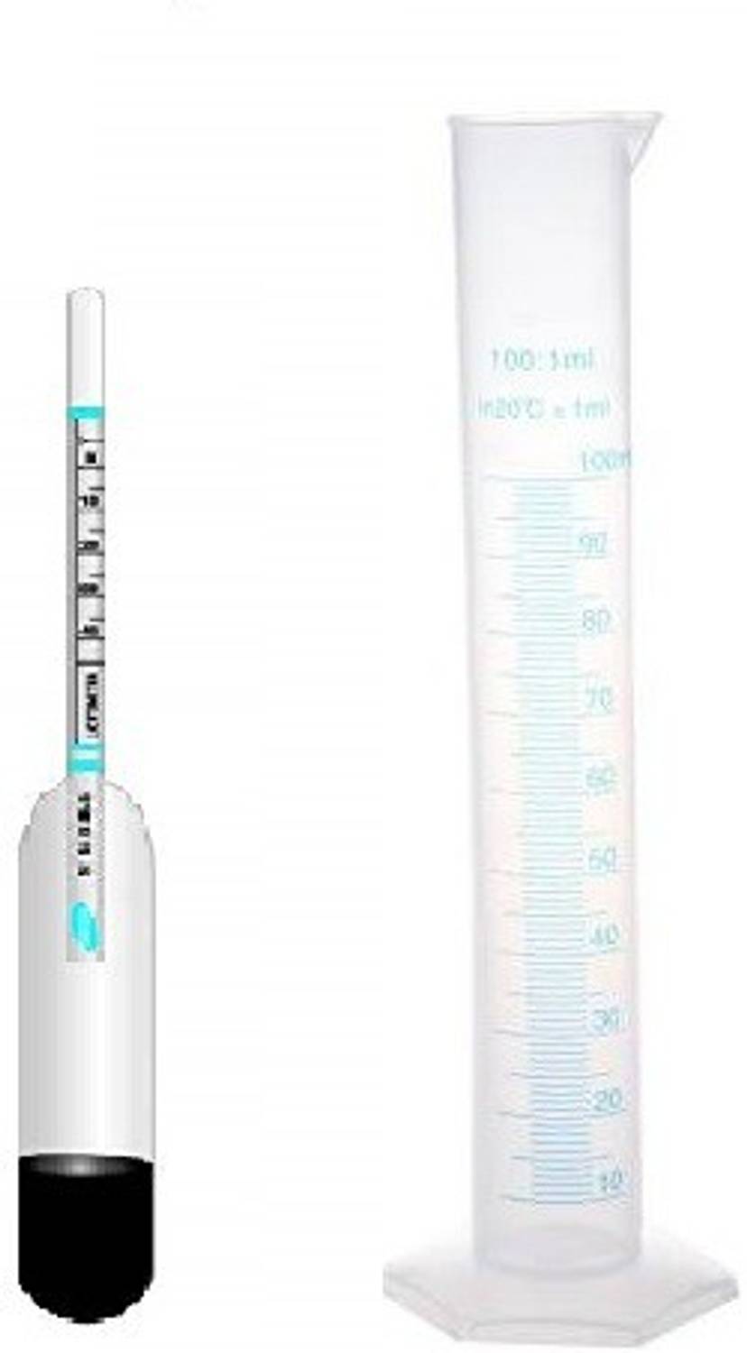 INDIGINOUS Milk Lactometer with 100 ML Test Tube - Image 1