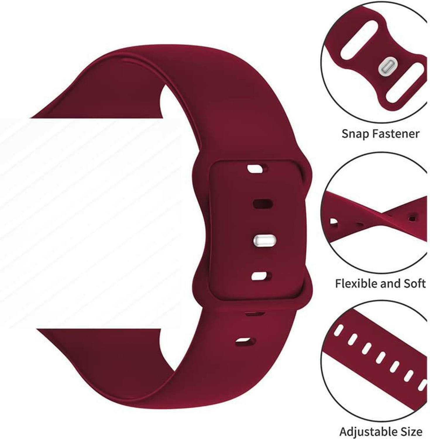 Image of Foxne Point Full Touch Bluetooth Calling with Sports Modes Smartwatch (2 Strap) Smartwatch