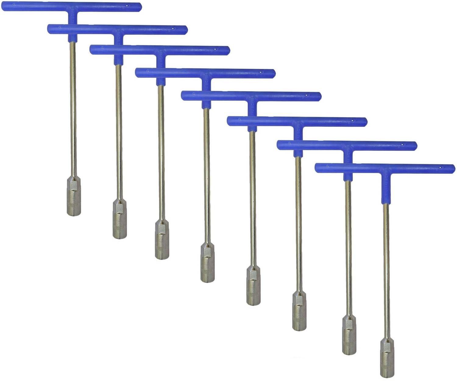DUMDAAR 8Pcs Hex T-Socket Spanner Set 7mm to 14mm Pack of 7 - Image 2