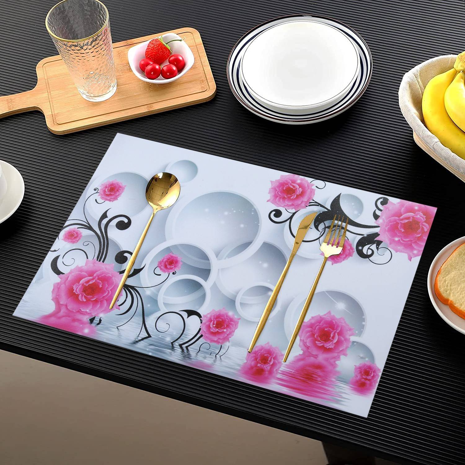 Flipkart SmartBuy Rectangular Pack of 6 Table Placemat - Buy