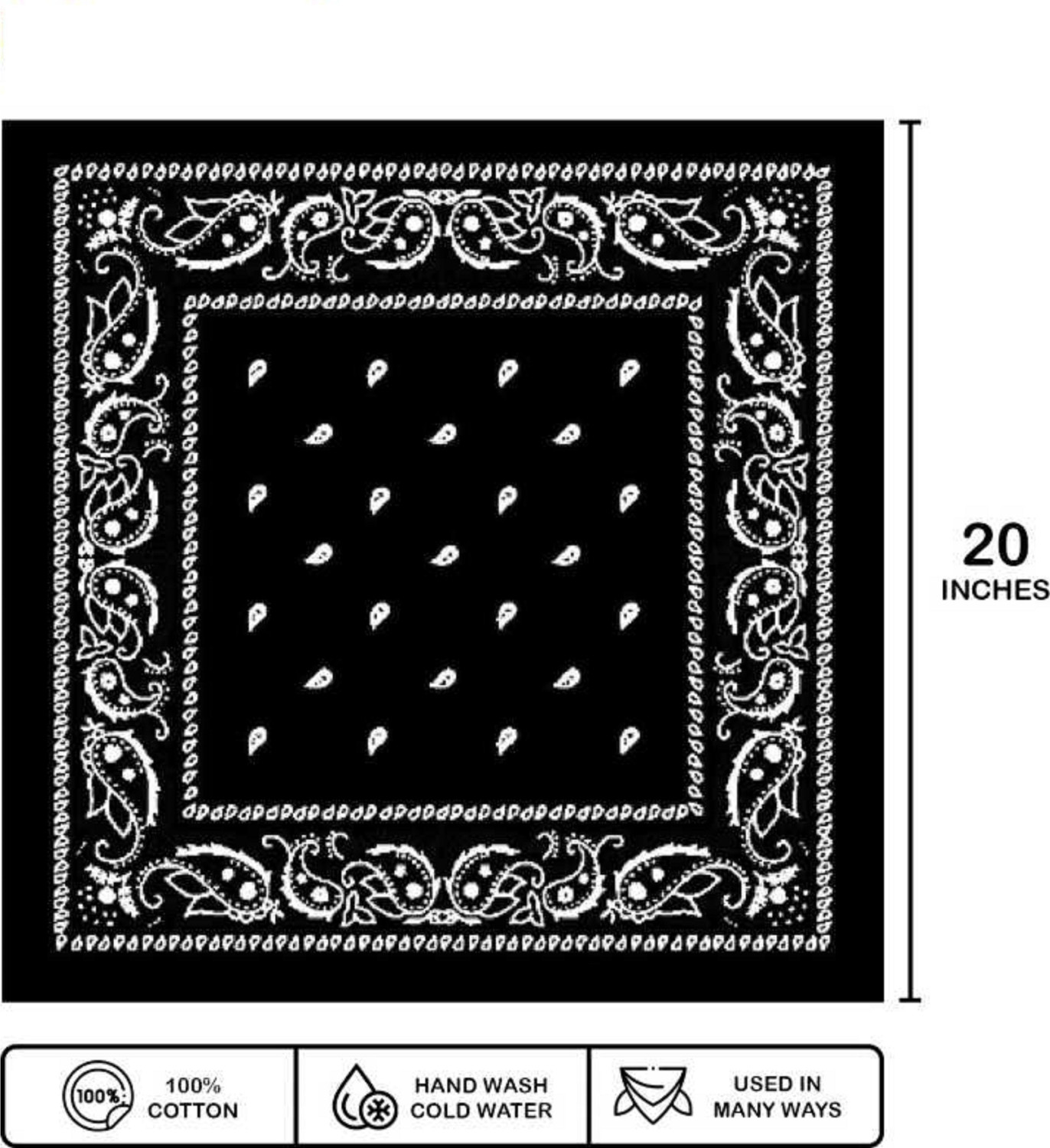 Image of Creeknest Boys, Girls, Men, Women Printed Bandana