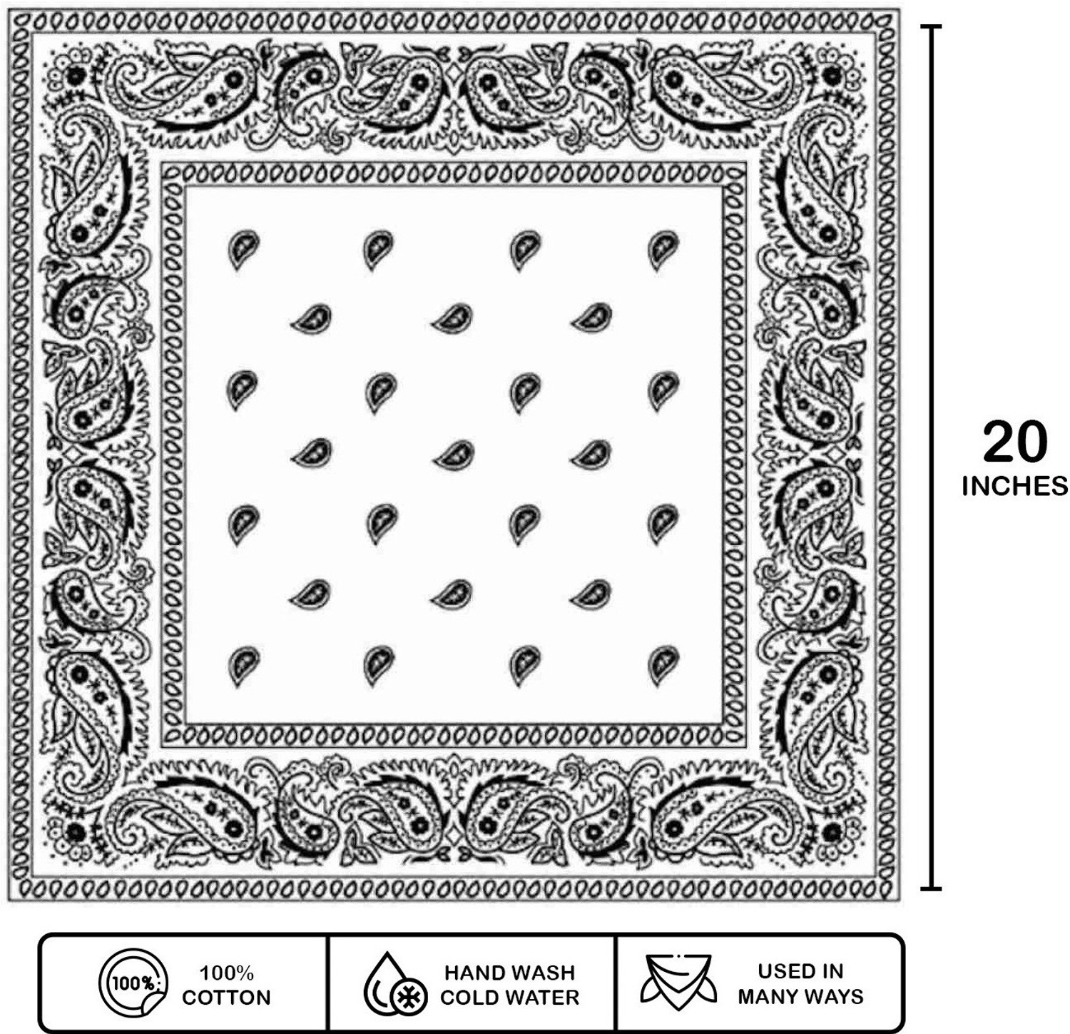 Image of Creeknest Boys, Girls, Men, Women Printed Bandana