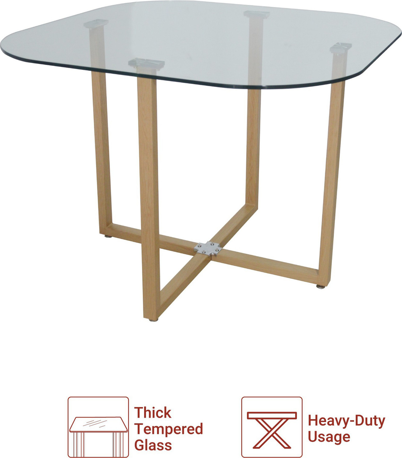 Image of Flipkart Perfect Homes Atiu Metal 4 Seater Dining Set