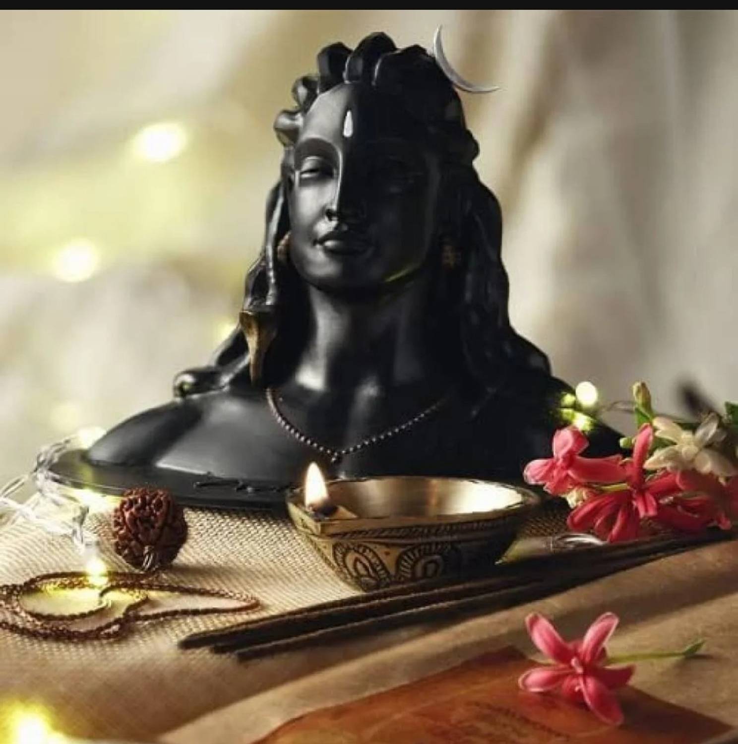 BPMJ Adiyogi ji Decorative Showpiece - 11 cm
