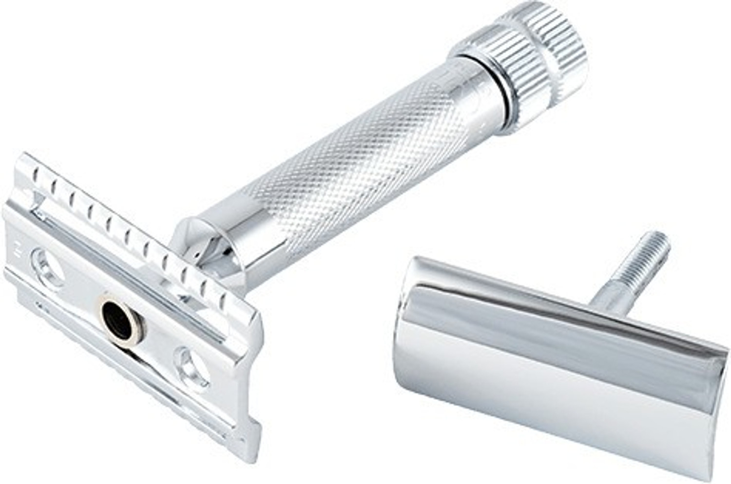 Image of Merkur 34c Germany Double Edge Safety Razor with Heavy Duty Short Handle, Men & Women