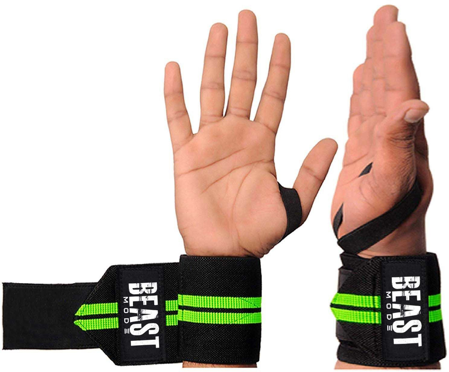 Image of STEIGEN FITNESS WRIST WRAPS GLOVES FOR GYM WRIST BAND SUPPORT FOR HEAVY WORKOUT Gym & Fitness Gloves
