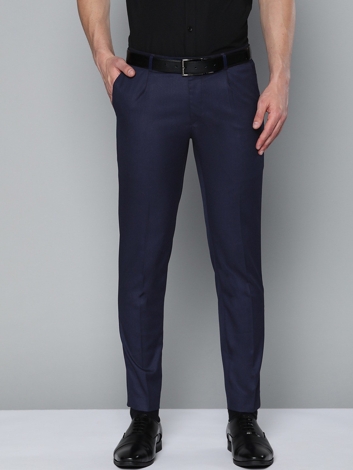 Image of DENNISON Tapered Men Blue Trousers