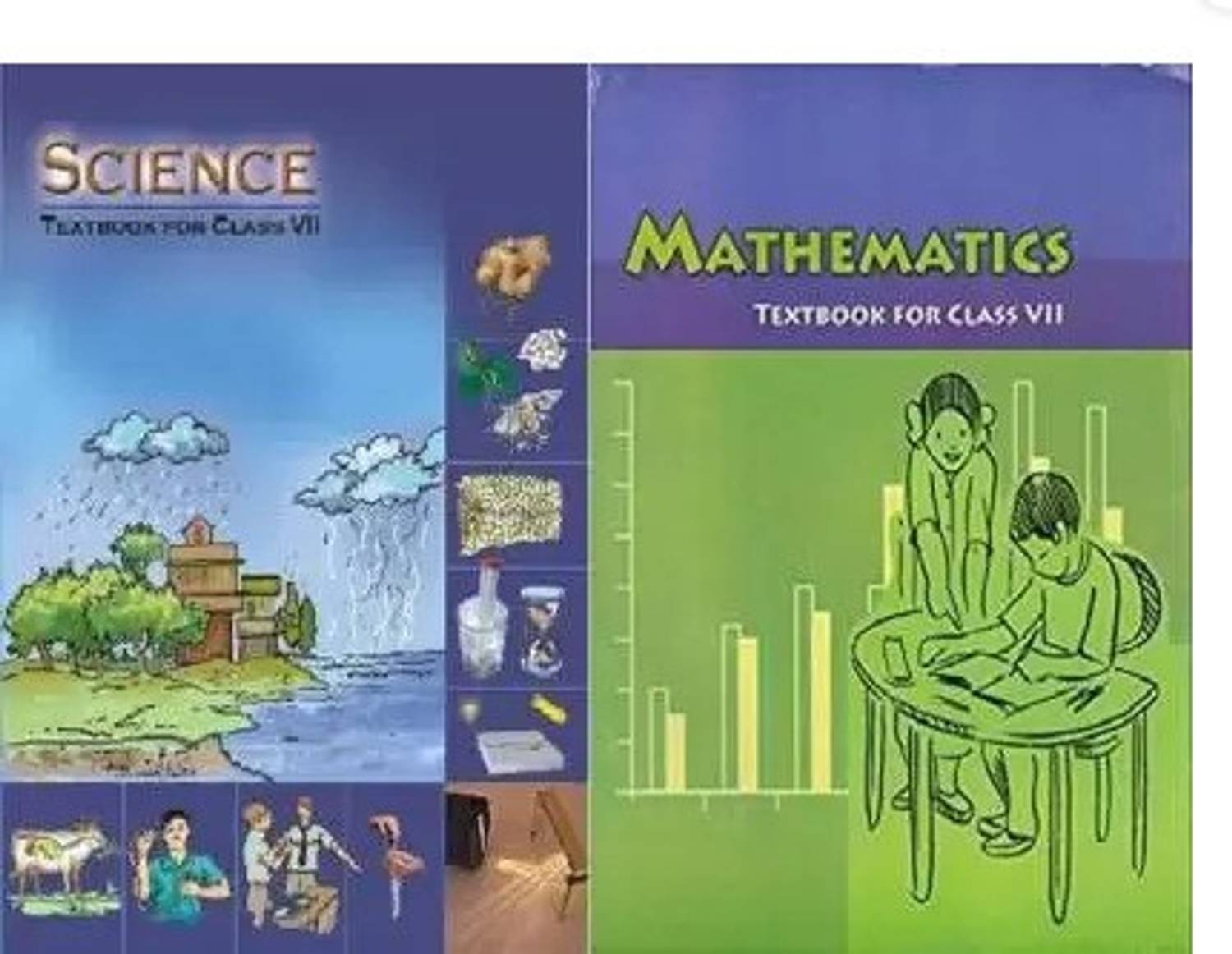7th Class Math And Science Ncert Books