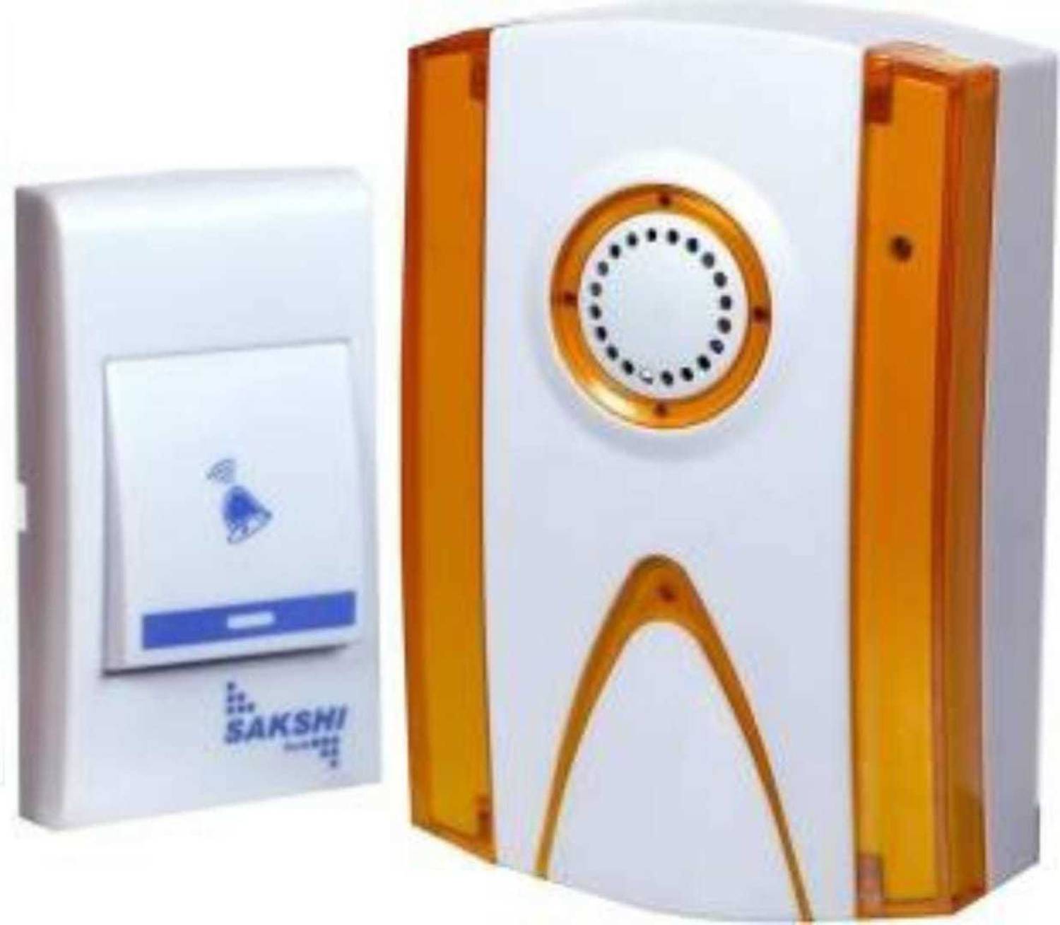 VSA Sakshi Wireless Cordless Calling Remote Door Bell for Home/Office/Warehouse Wireless Door Chime