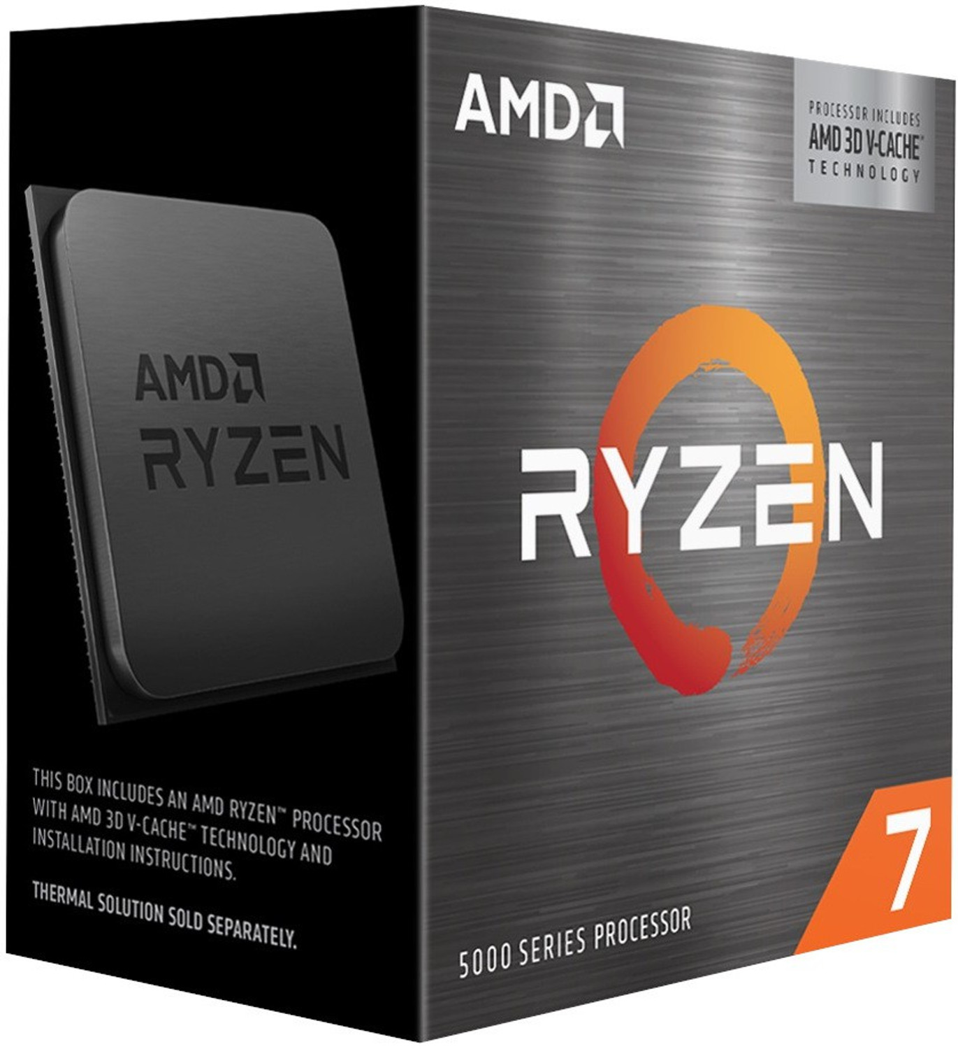 Image of AMD Ryzen 7 5800X3D 3.4 GHz Upto 4.5 GHz AM4 Socket 8 Cores 16 Threads Desktop Processor