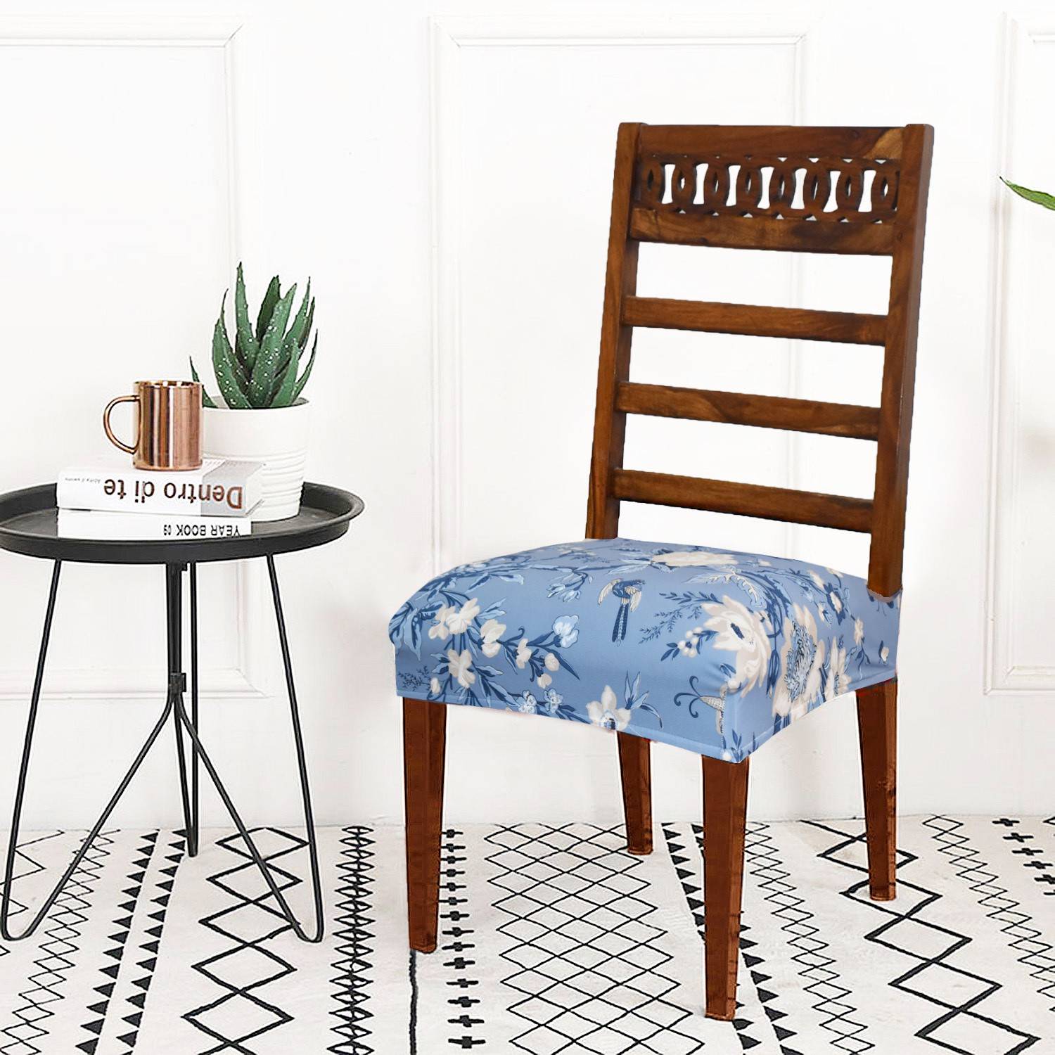 ALERMO Polycotton 1 Seater Chair Floral Cover
