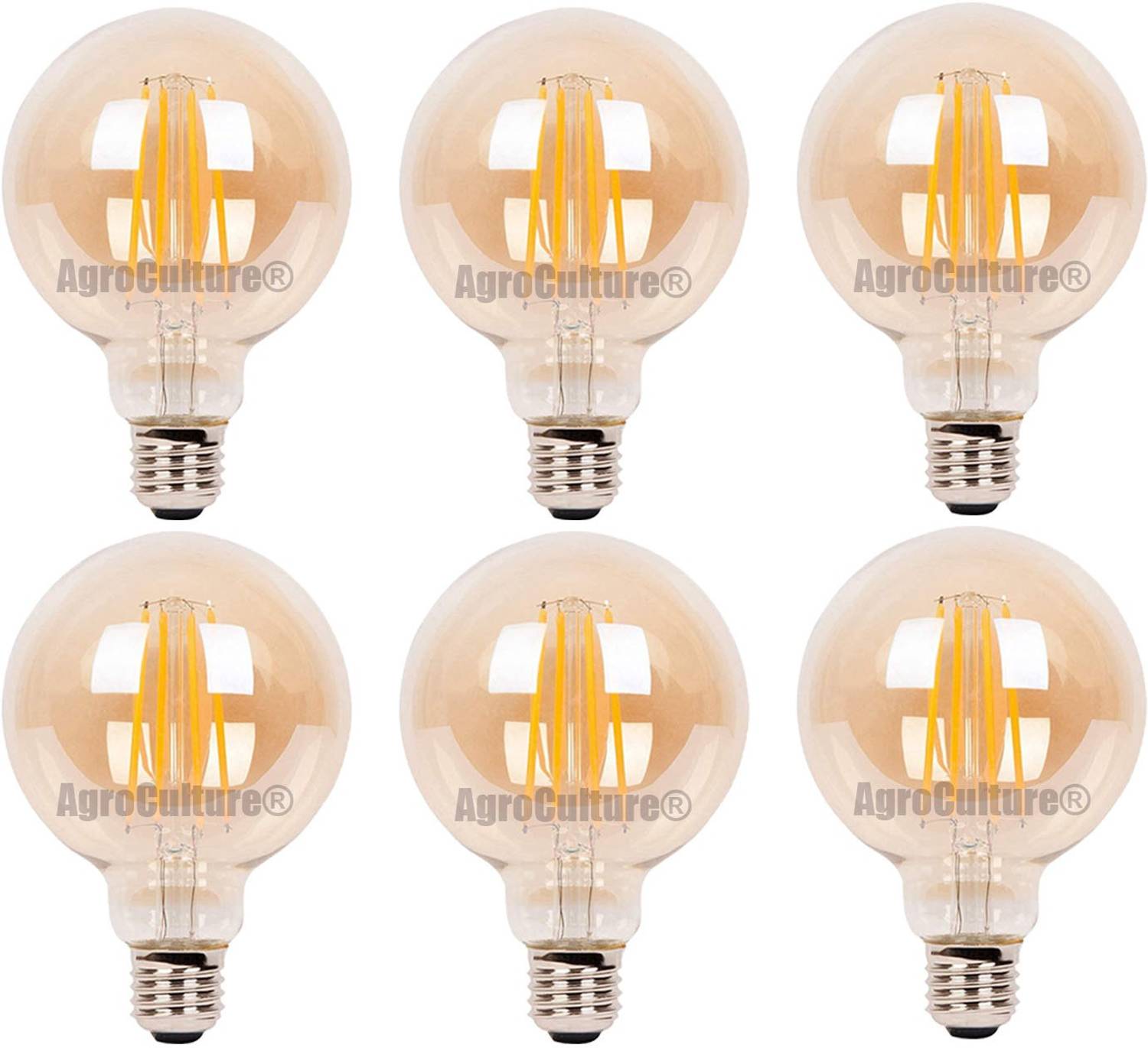 AgroCulture 4 W Basic Round E26 LED Bulb