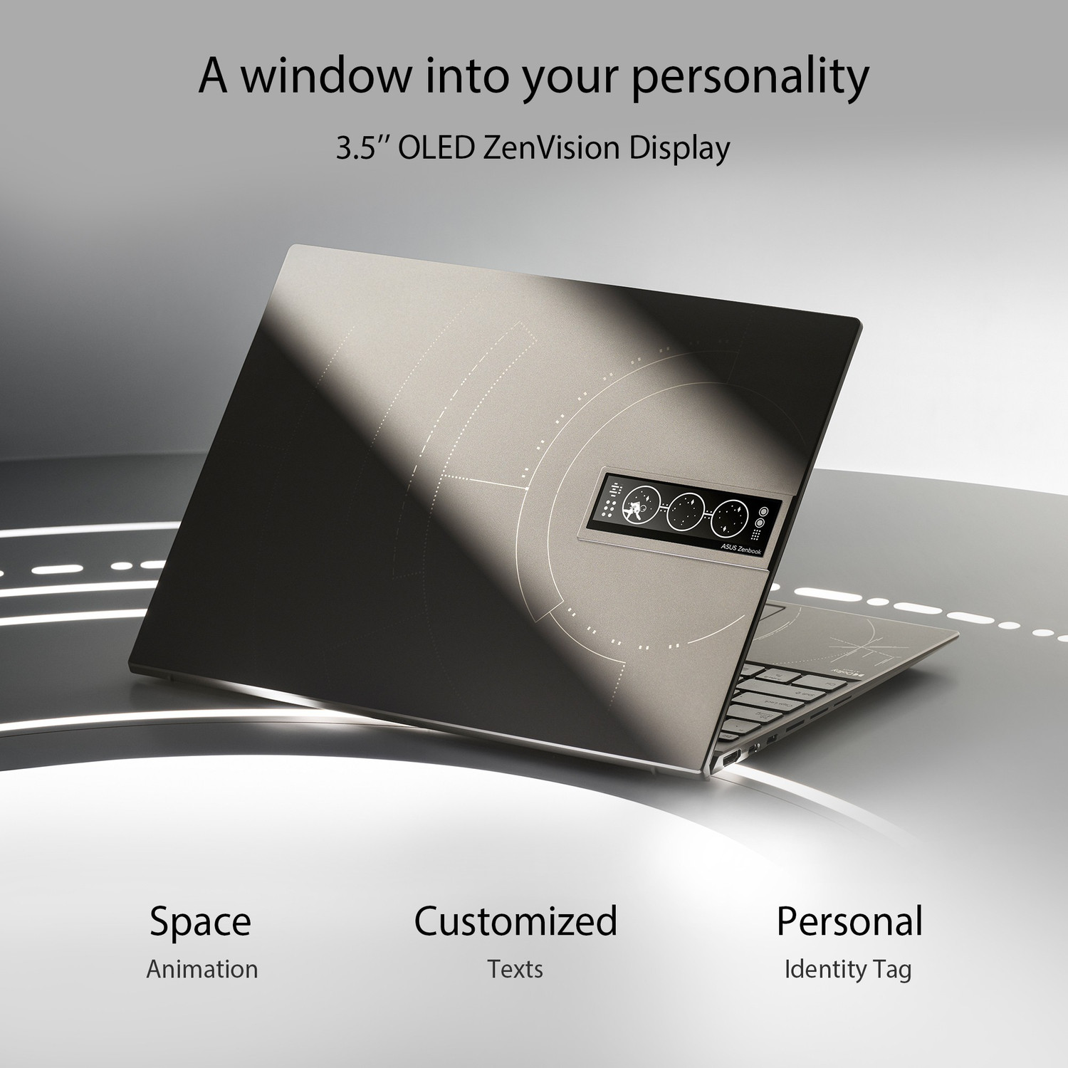 Image of ASUS Zenbook 14X OLED Space Edition Touchscreen Intel H-Series Intel Core i5 12th Gen 12500H - (16 GB /512 GB SSD /Windows 11 Home) UX5401ZAS-KN521WS Thin and Light Laptop