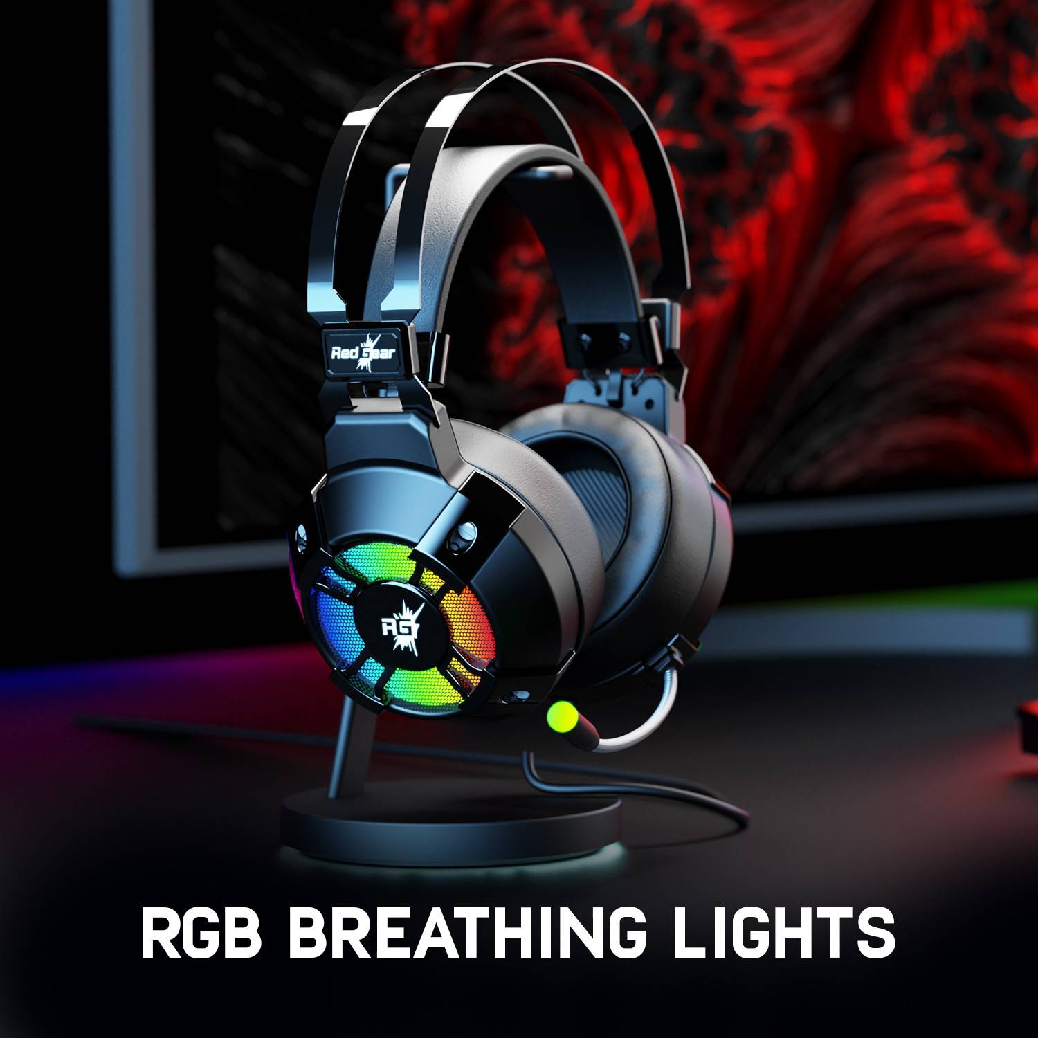 Redgear Cosmo 7.1 RGB Wired Gaming Headset - Image 5