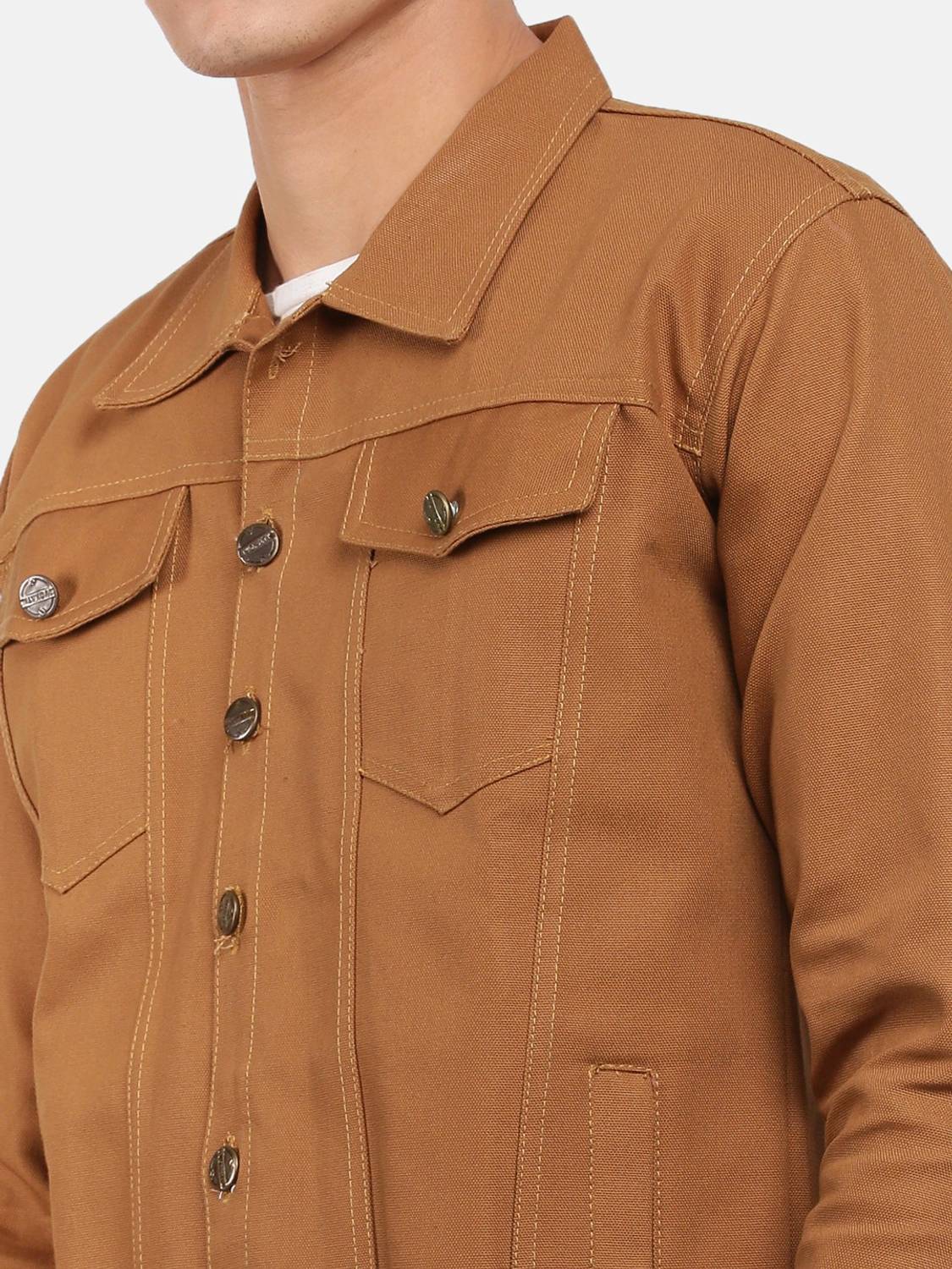 VOXATI Men Blue Denim Jacket - Image 5