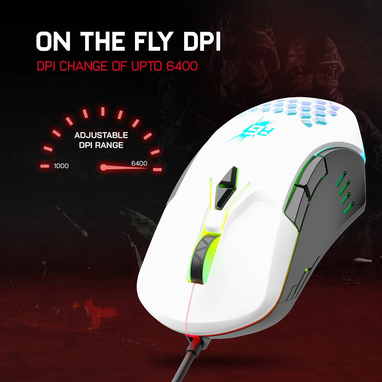 Redgear A-15 Wired Ambidextrous Optical Gaming Mouse - Image 2