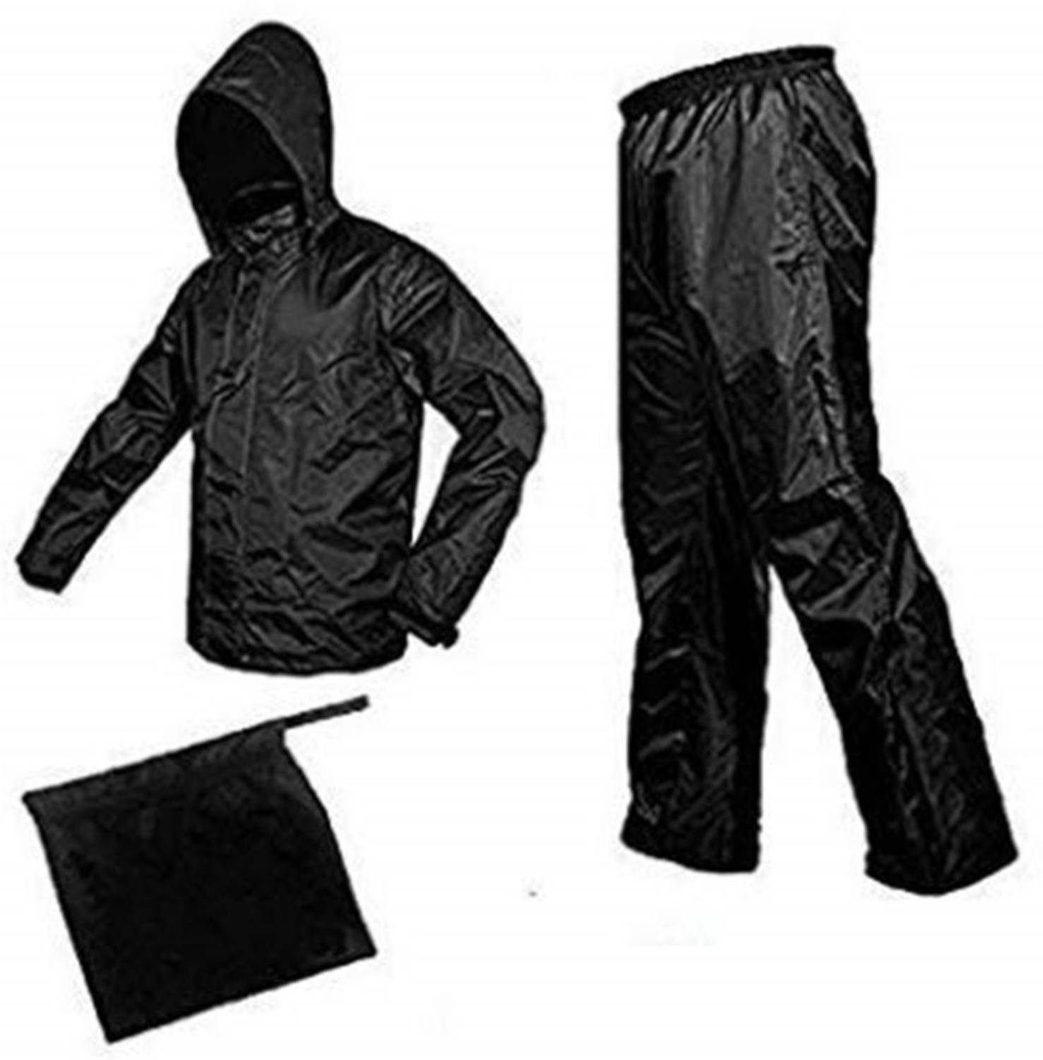 BROTTON Solid Men Raincoat