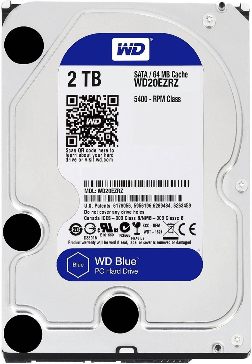 WD SATA DESKTOP 2 TB Desktop Blue SATA Internal Hard Disk Drive