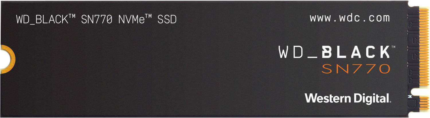 WESTERN DIGITAL WD Black SN770 1 TB Desktop, Laptop Black PCIe