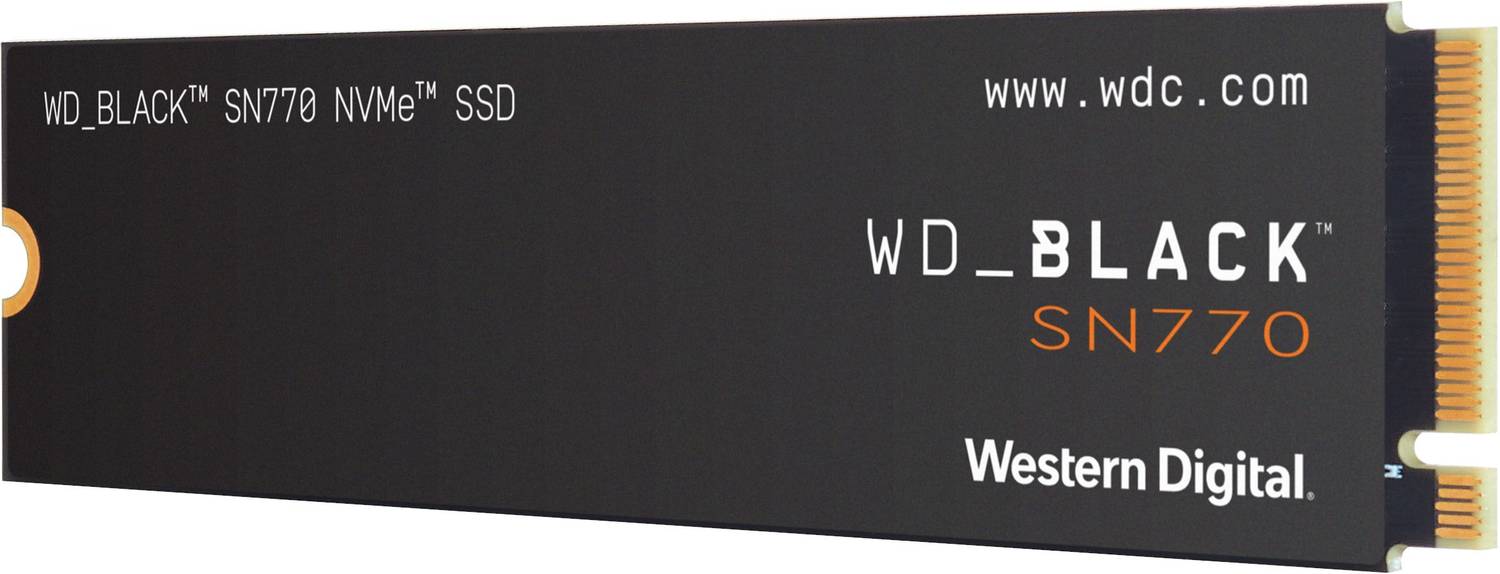 WESTERN DIGITAL WD Black SN770 500 GB Desktop, Laptop Black PCIe