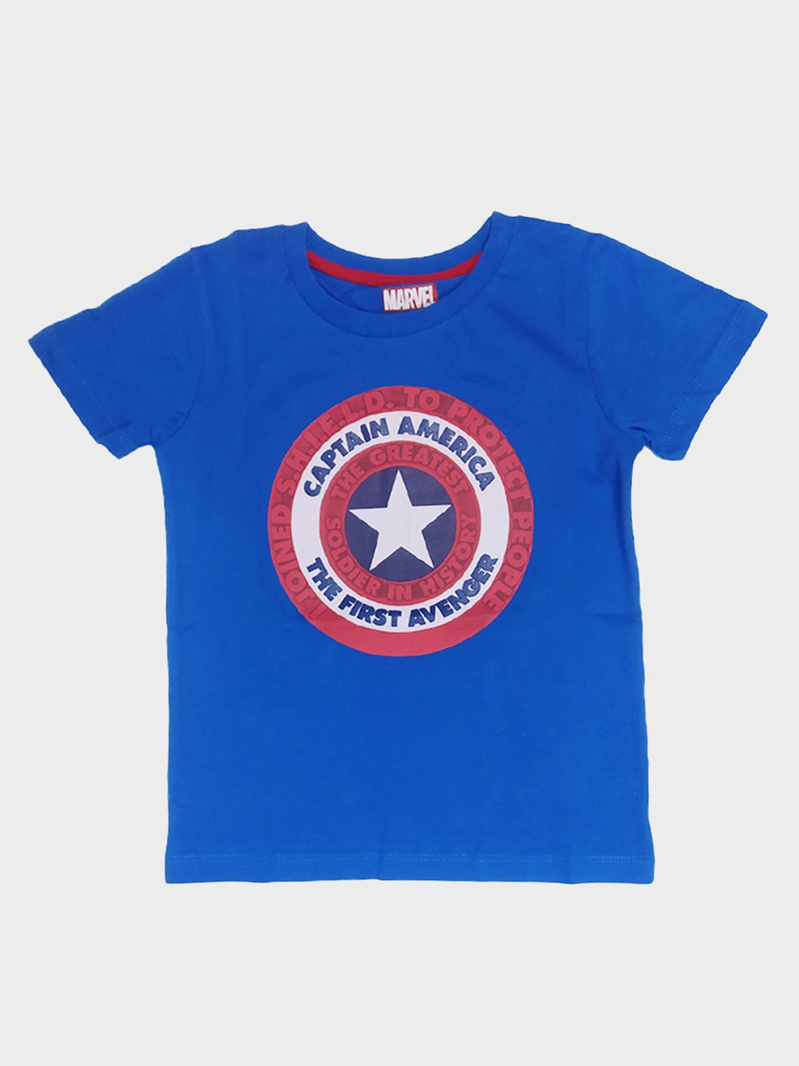 Image of kidsville Boys Graphic Print Pure Cotton Regular T Shirt