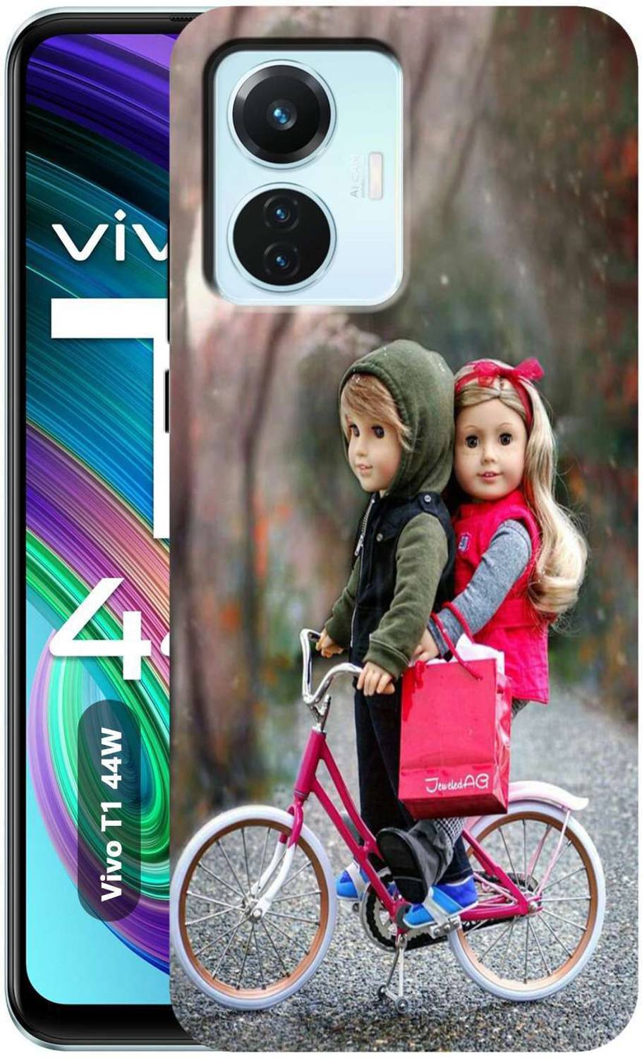 BUYMORE Back Cover for Vivo T1 44W