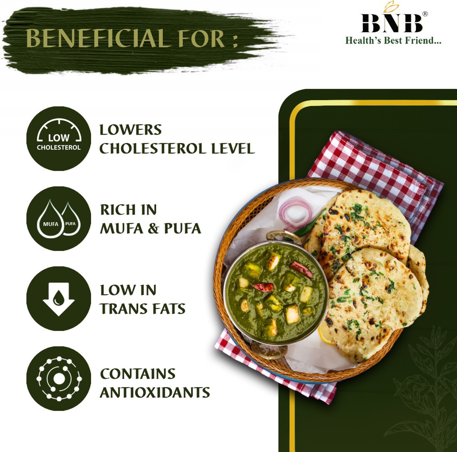 Image of BNB Refined Sesame oil | Til Oil | Gingelly Oil | Cooking Oil| Deep Frying Oil Sesame Oil (1 L)