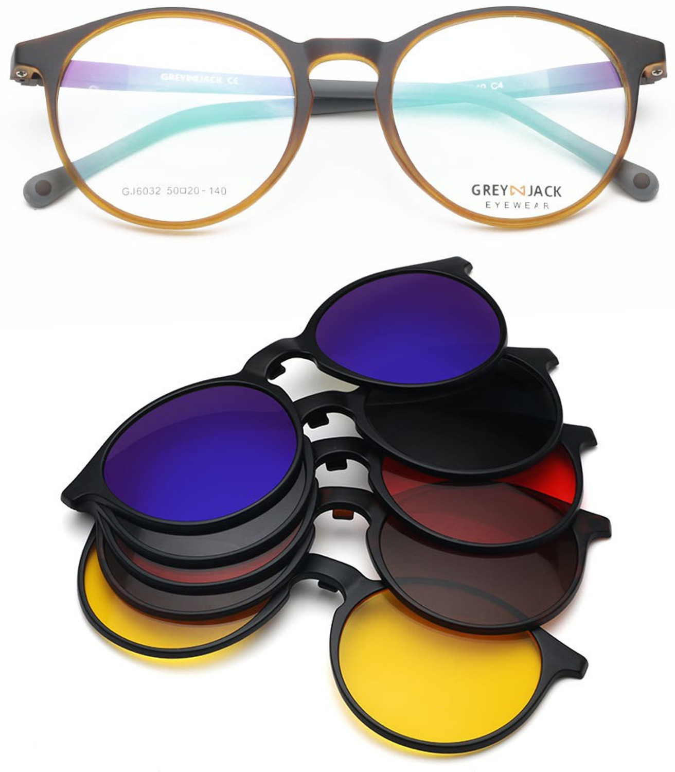 Image of Grey Jack Round Sunglasses