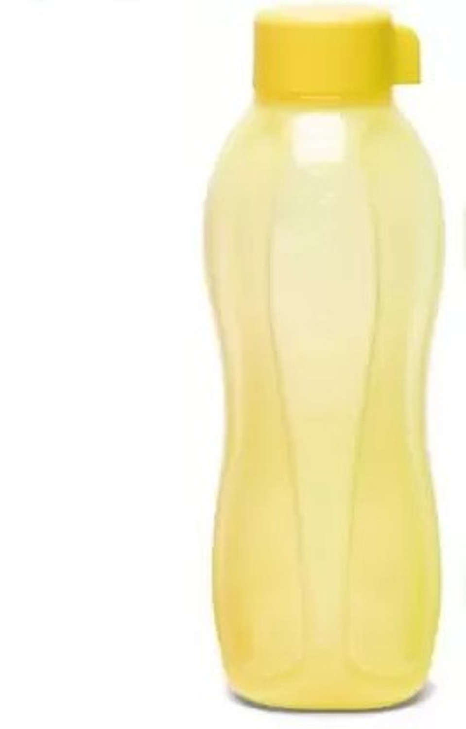 Image of TUPPERWARE Litre water bottle Yellow Pack of 1 1000 ml Plastic Bottle