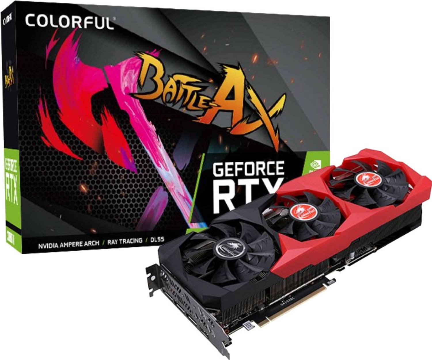 Colorful RTX-3080 Ti GDDR6X 12 GB NVIDIA Chipset 384 bit 1365 MHz