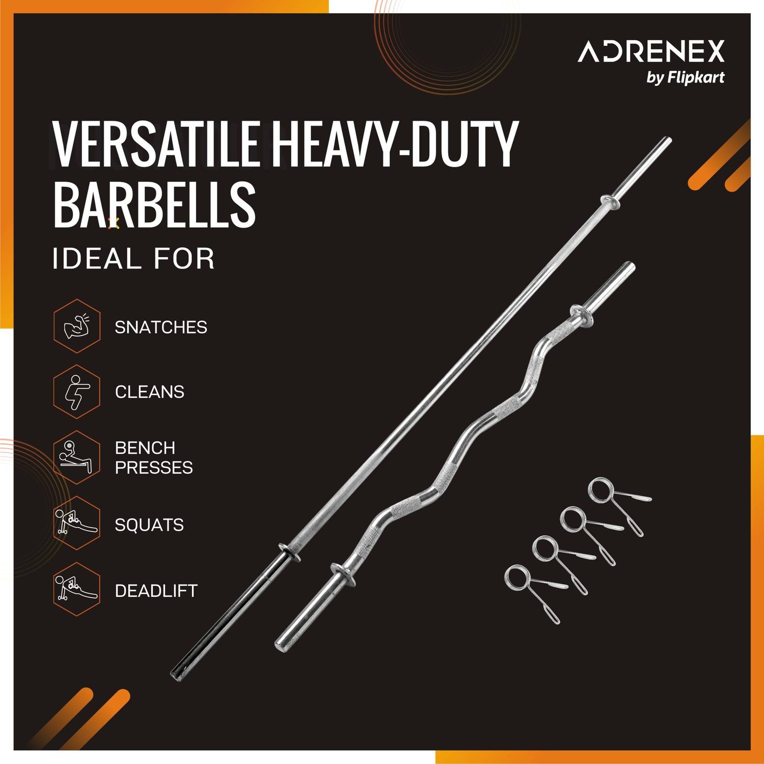 Adrenex 40 kg Home Gym Combo - Image 4